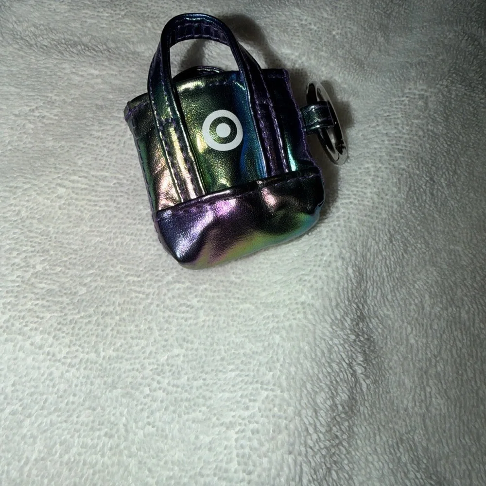 Target Black Friday Mini Keychain Iridescent Bag Viral Exclusive